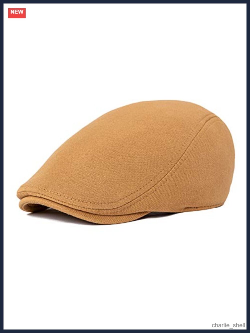 Men's Cotton Flat Ivy Gatsby Newsboy Driving Hat Cap
